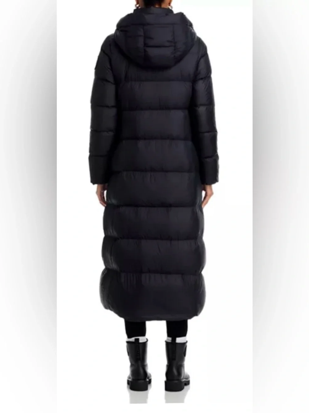CANADA GOOSE MYSTIQUE EXTEA LONG BLACK PUFFER COAT - Picture 3 of 16